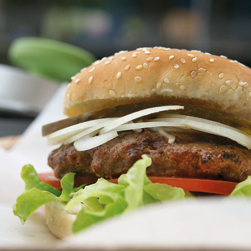 Outdoorchef Burger Presse aus Aluminium