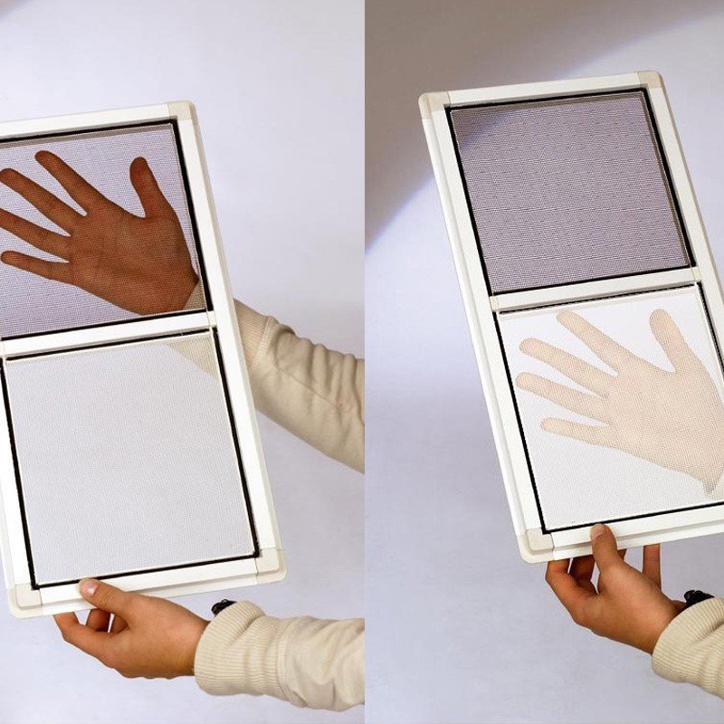 easy life Insektenschutz Fliegengitter für Fenster 130 x 150 cm Weiss