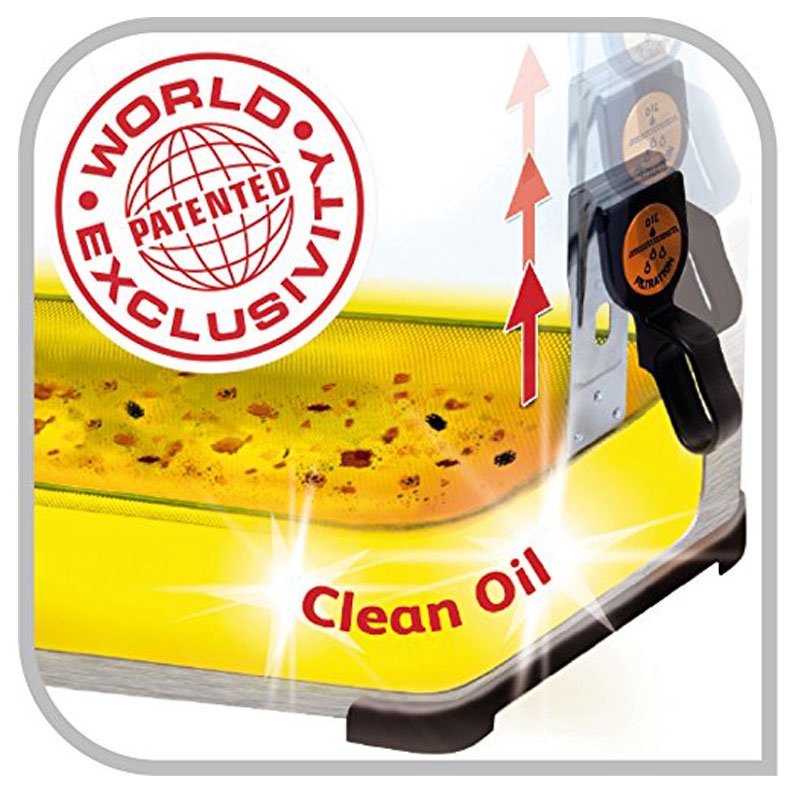 Tefal FR5101 Fritteuse Filtra Pro Inox and Design