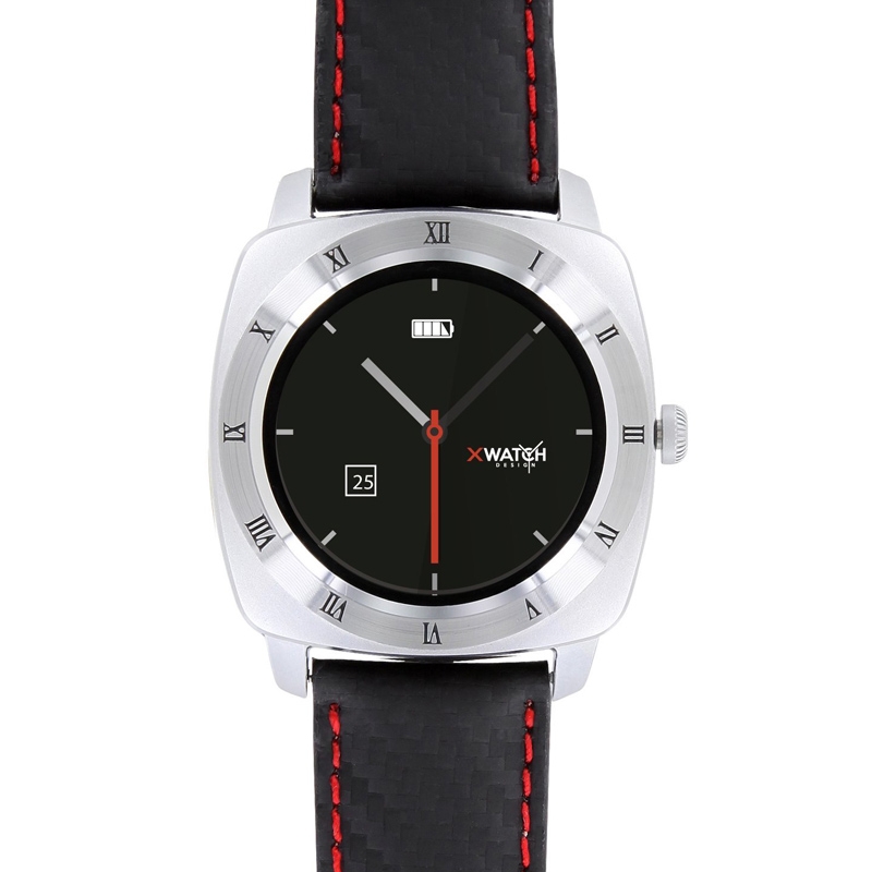 Xlyne X-WATCH NARA XW PRO Carbon red black Smartwatch