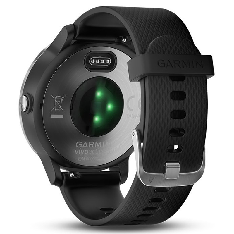 Garmin vívoactive 3 GPS-Fitness-Smartwatch Schwarz/Silber