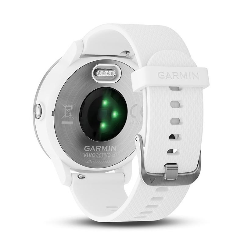 Garmin vivoactive 3 Fitness-Armbanduhr weiß-silber (2.Wahl)