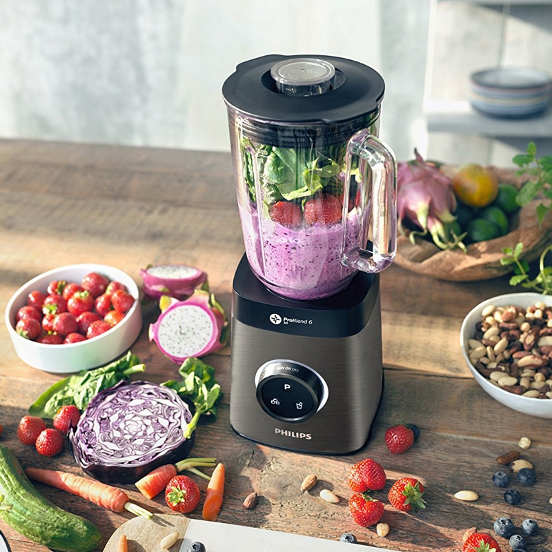 Philips HR3657/90 Hochleistungsmixer/Premium Smoothie-Maker