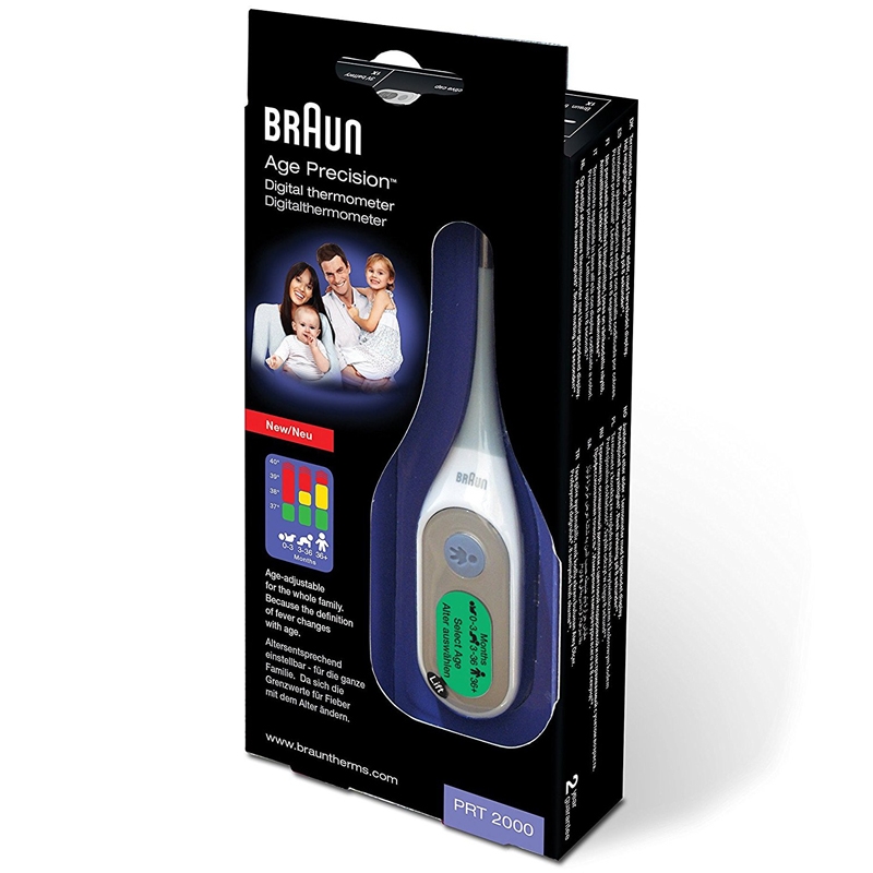 Braun Thermometer PRT 2000 Age Precision