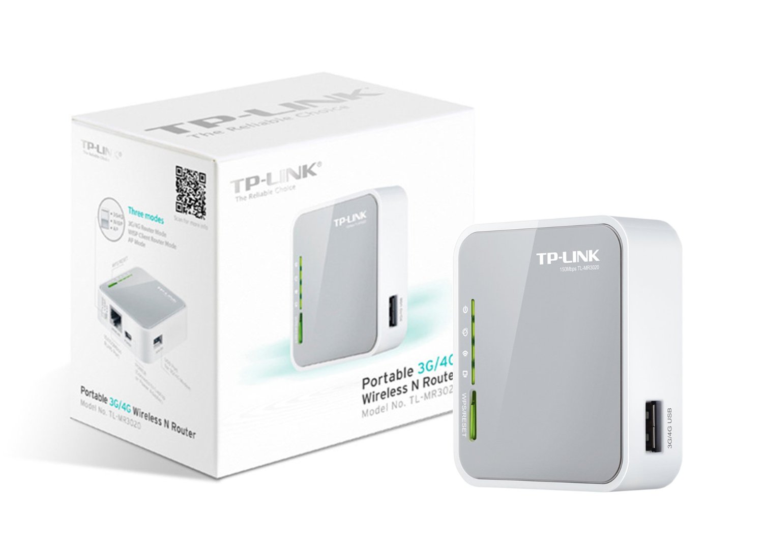 TP-Link mobiler Router TL-MR3020 3G Wifi