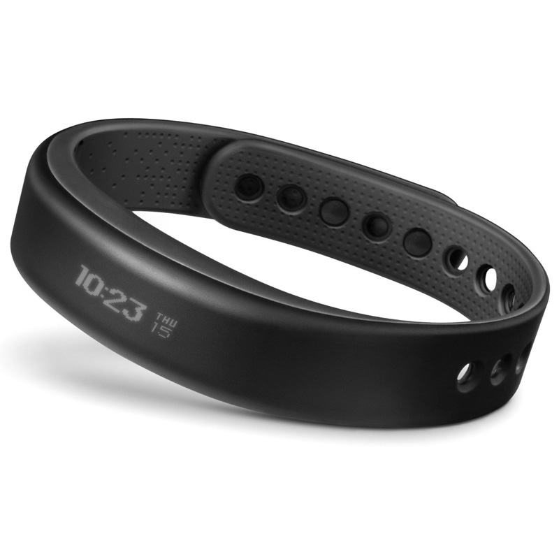 Garmin vivosmart small mit Brustgurt schwarz Fitnessband