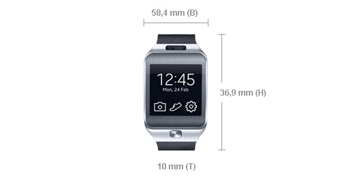 Samsung Galaxy Gear2 Smartwatch black