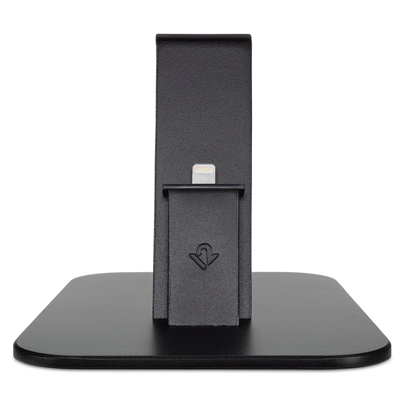 Twelve South HiRise Deluxe Desktop Stand inkl. Lighting-Kabel und Micro-USB-Kabel für iPhone schwarz