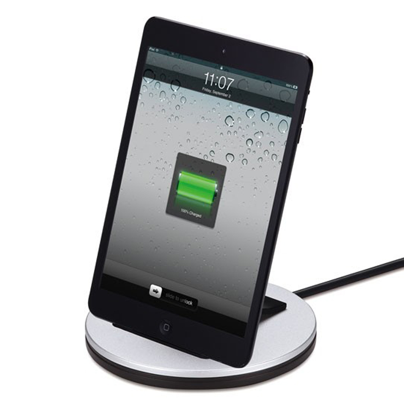 Just Mobile AluBolt, Lightning Dock für iPhone und iPad mini schwarz