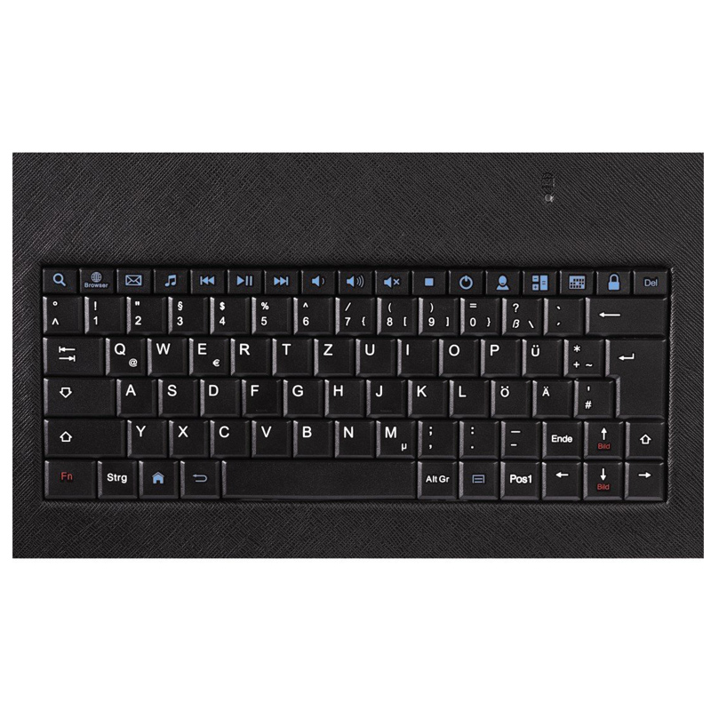 Hama OTG-Tablet-Tasche mit integrierter Tastatur, Displaygröße 17,8 cm (7