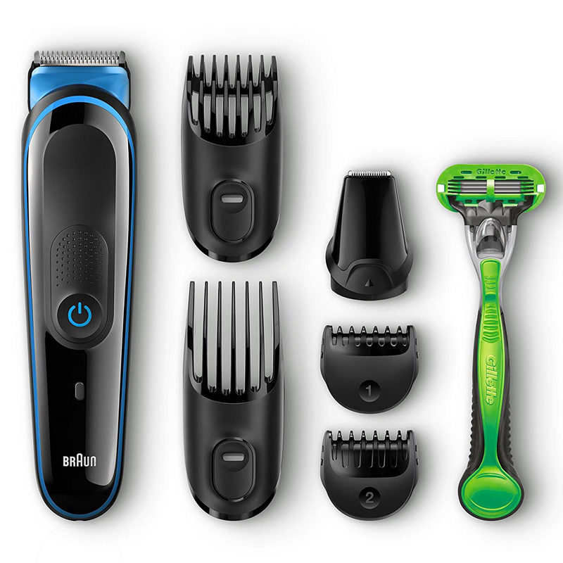 Braun Multigroomer 7-in-1 Bartschneider MGK3040 schwarz/blau
