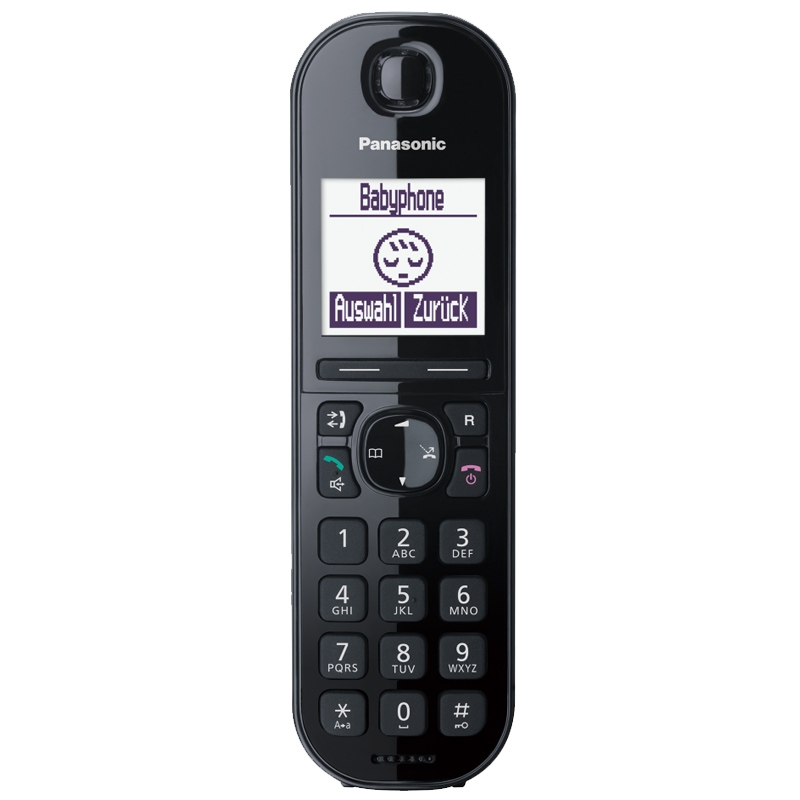 Panasonic KX-TGQ200GB IP-Telefon schwarz