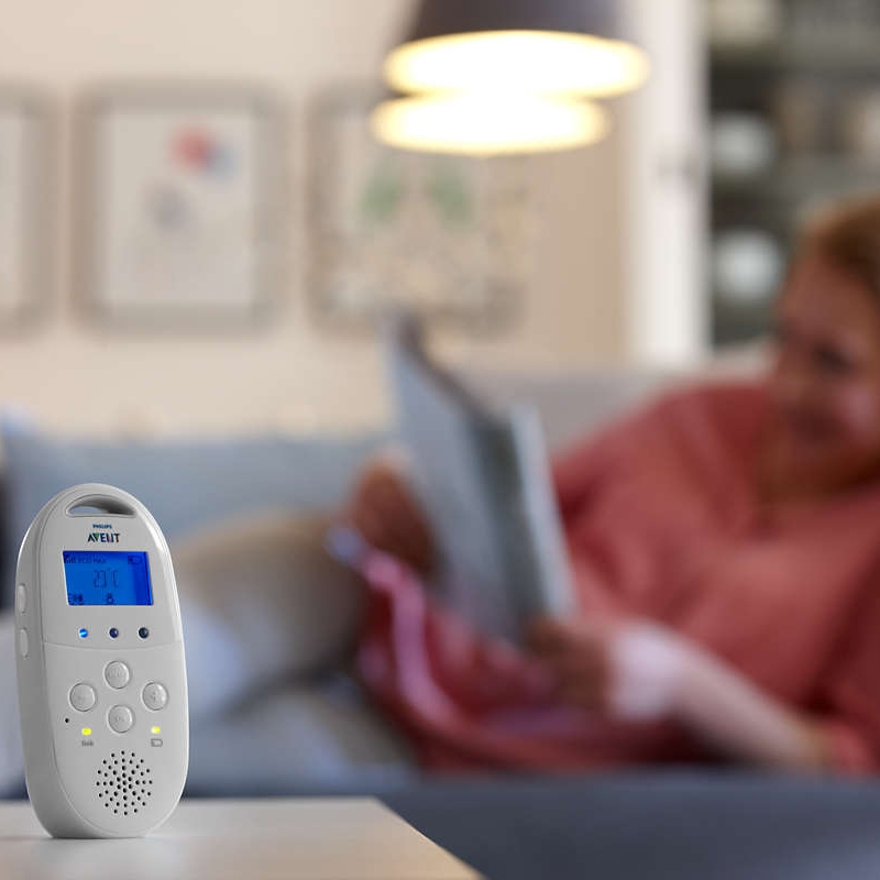 Philips Avent SCD565/00 DECT Babyphone silber