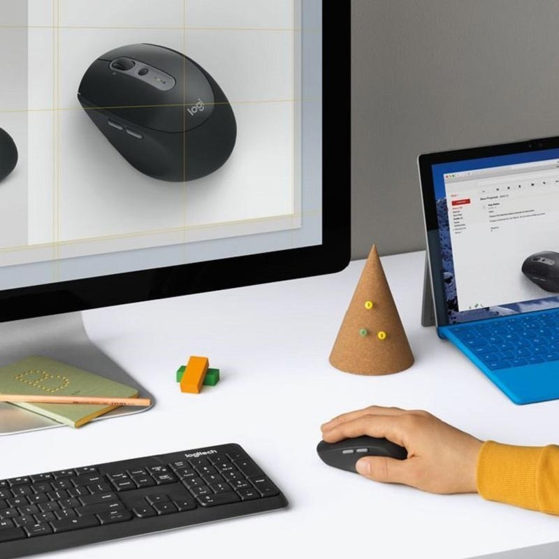 Logitech M590 Wireless Mouse grau