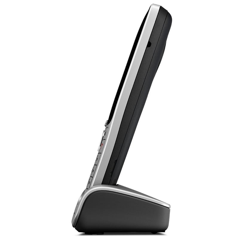 Gigaset SL450HX platin/schwarz Schnurlostelefon