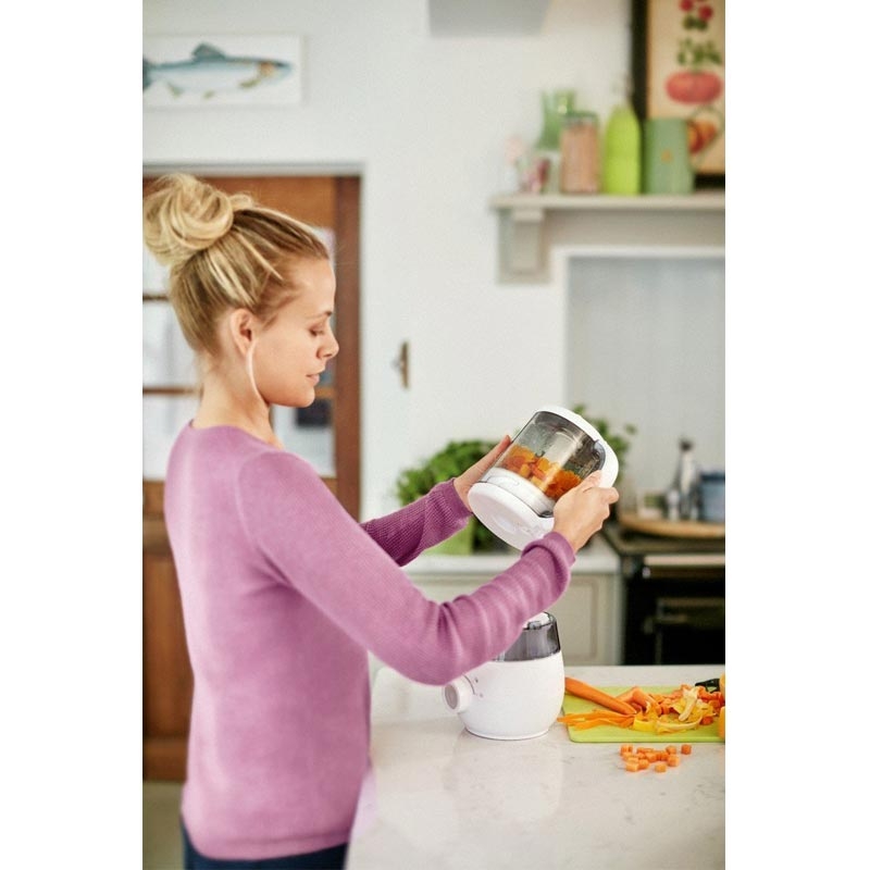 Philips Avent SCF875/02 4-in-1 Babynahrungszubereiter (Dampfgarer und Mixer) B-Ware