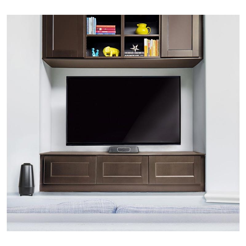 Polk Unisex Audio MagniFi Mini Sound Bar + Wireless Subwoofer Kompaktanlage schwarz