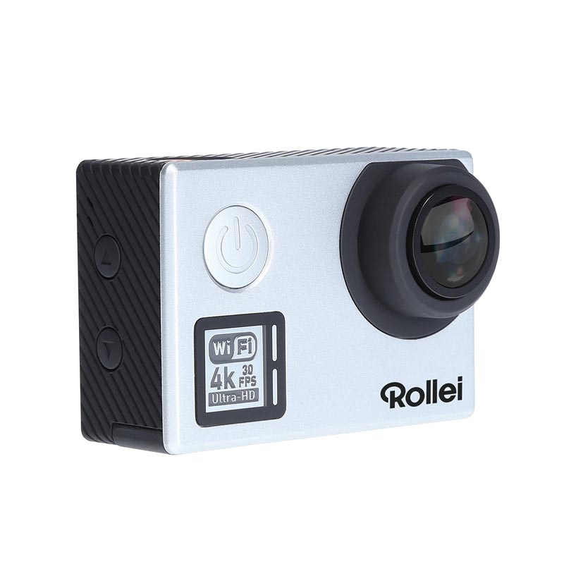Rollei Actioncam 530 WiFi Action Cam mit 4k Video Auflösung silber