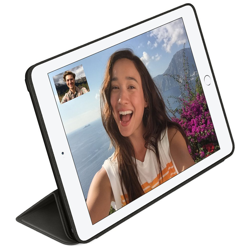 Apple iPad Air 2 Smart Case Leder schwarz