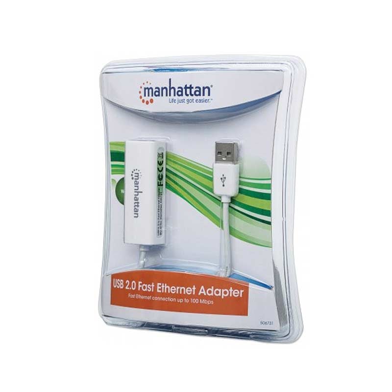 Manhatten USB 2.0 auf Fast Ethernet Adapter