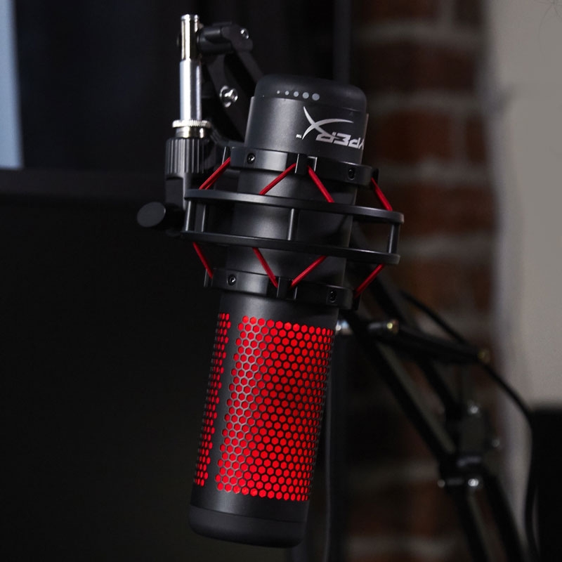 Kingston HyperX HX-MICQC-BK QuadCast Standalone Mikrofon