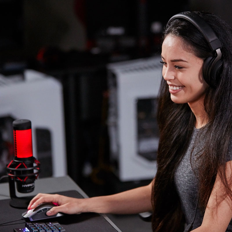 Kingston HyperX HX-MICQC-BK QuadCast Standalone Mikrofon