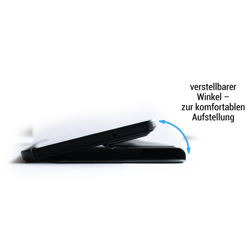 Cat Helix Snap Case Standtasche blau/schwarz