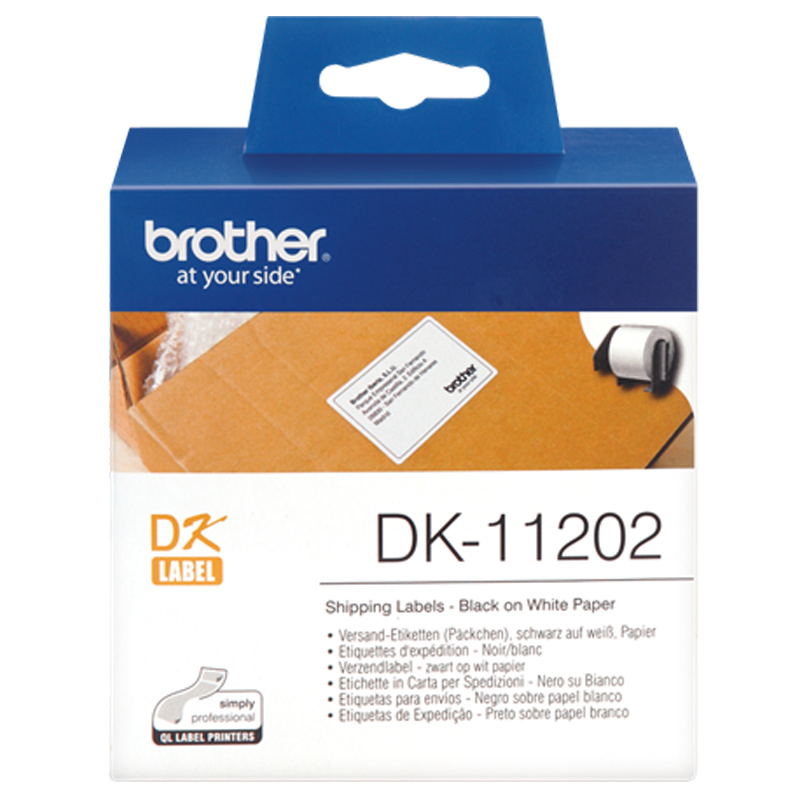Brother DK11202 Versand Etiketten