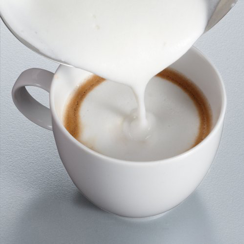 Severin SM 9495 Milchaufschäumer Edelstahl/schwarz