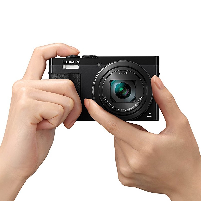 Panasonic DMC-TZ71EG-K Lumix Kompaktkamera schwarz