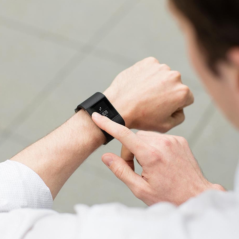 Fitbit Surge small größe S schwarz