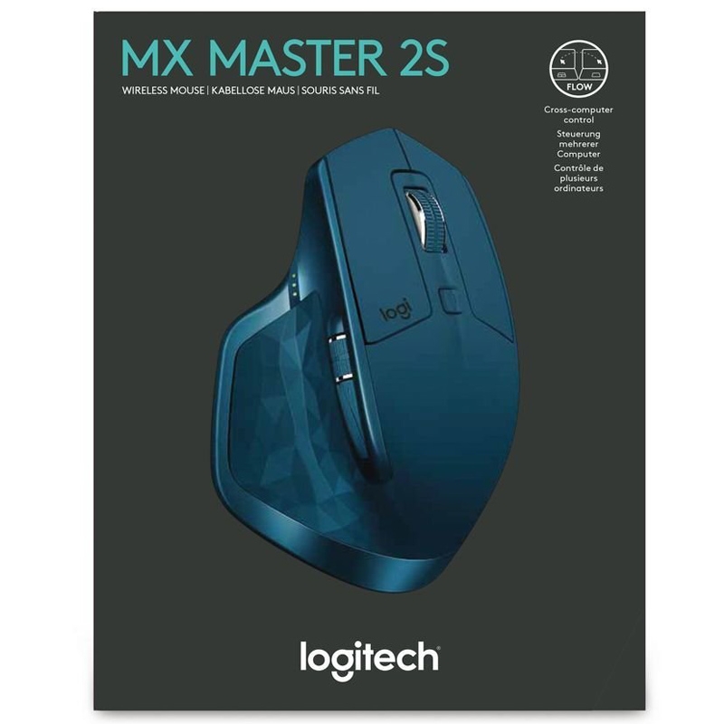 Logitech MX Master 2S kabellose Maus midnight teal