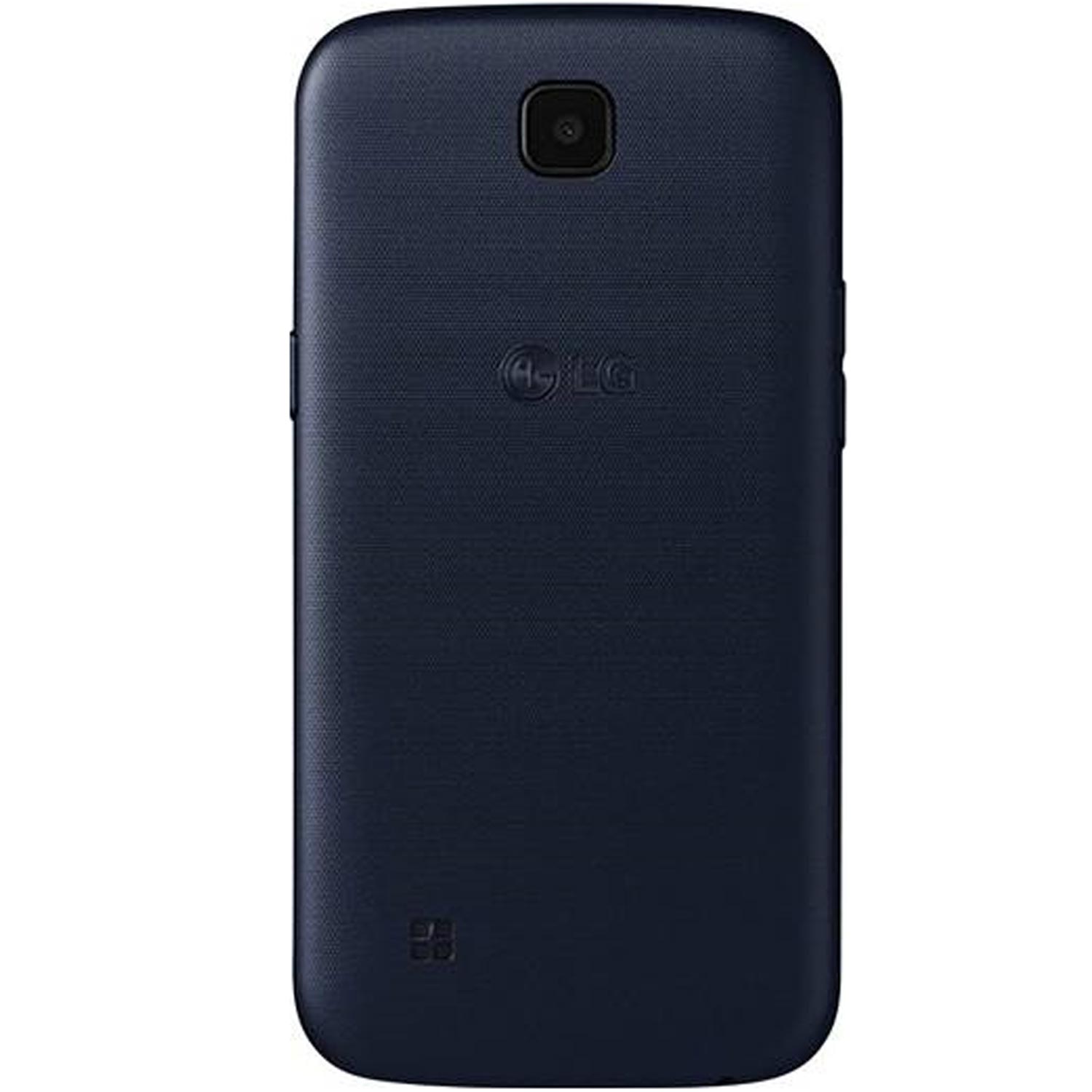 LG K3 K100 Dual-Sim Smartphone black blue Ausstellungsgerät