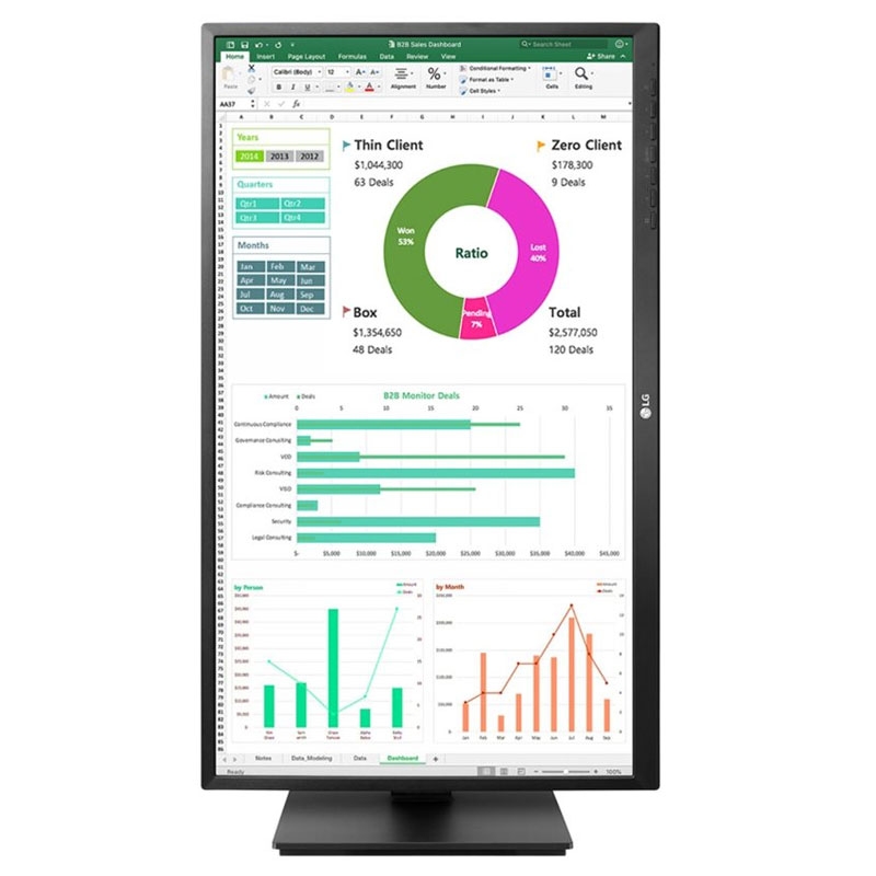 LG 24BN550Y-B 60,5 cm (23.8 Zoll) LED-Monitor (2.Wahl)
