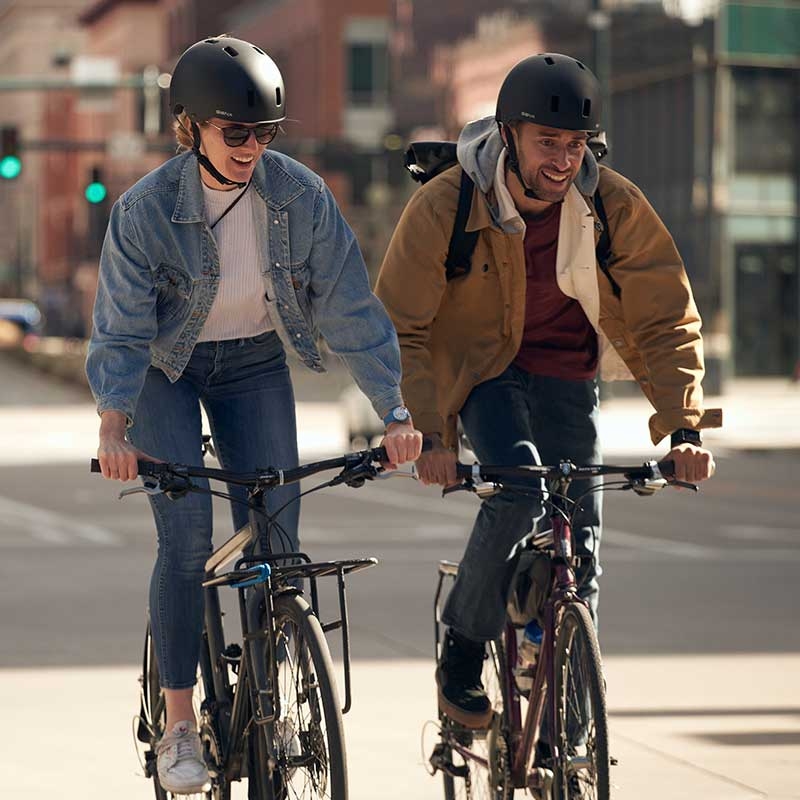 Sena Rumba matt black Größe M smarter Mulitsport-Helm