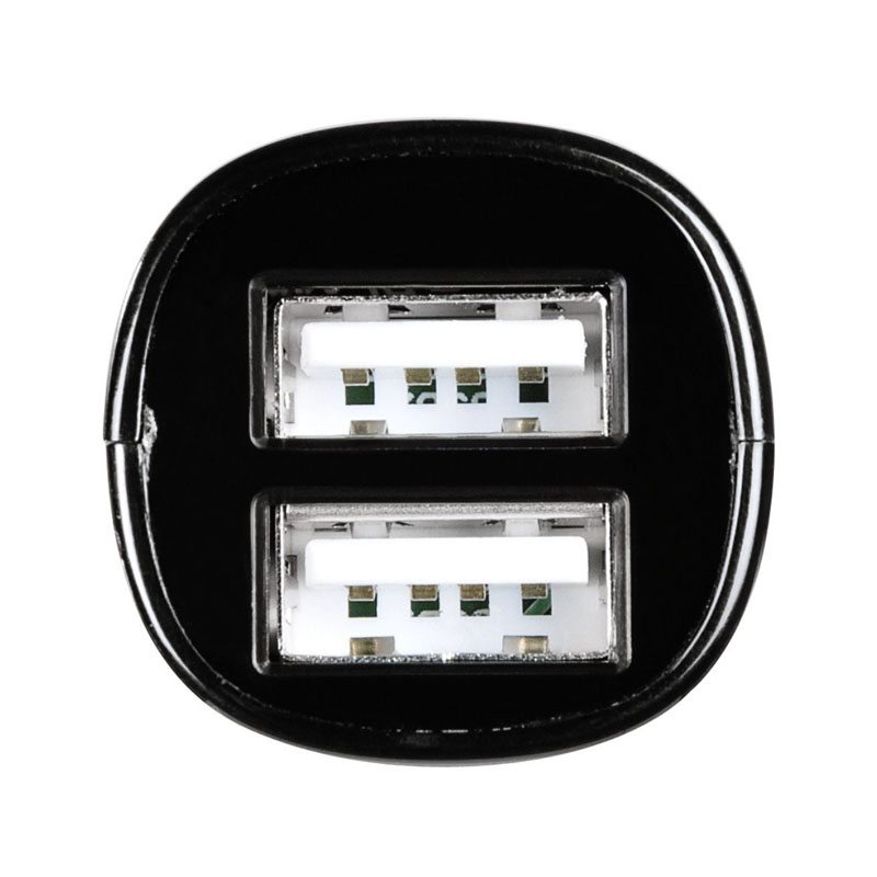 Hama USB-Dual-Kfz-Ladegerät Auto-Detect 5 V/4,8 A Schwarz