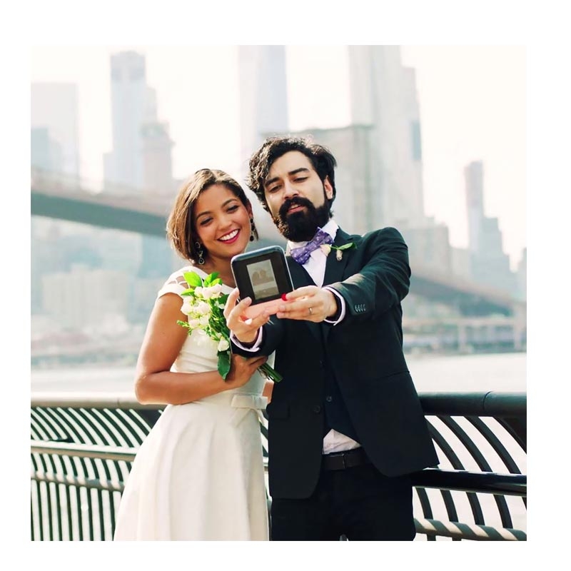 Polaroid POP digitale Sofortbildkamera blau