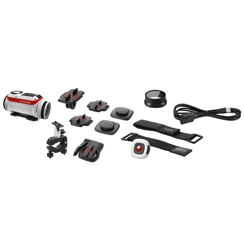 TomTom Bandit (Bundle) Premium Pack Actionkamera weiß