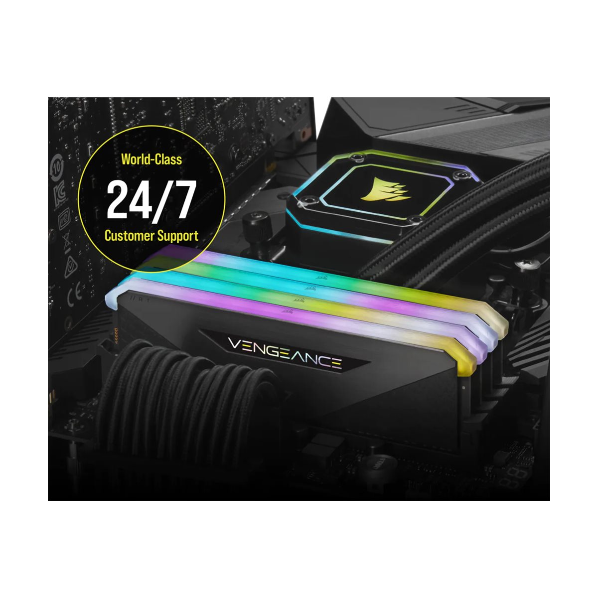 Corsair Vengeance RGB RT 32GB Dual-Kit DDR4-3200 C16 Arbeitsspeicher
