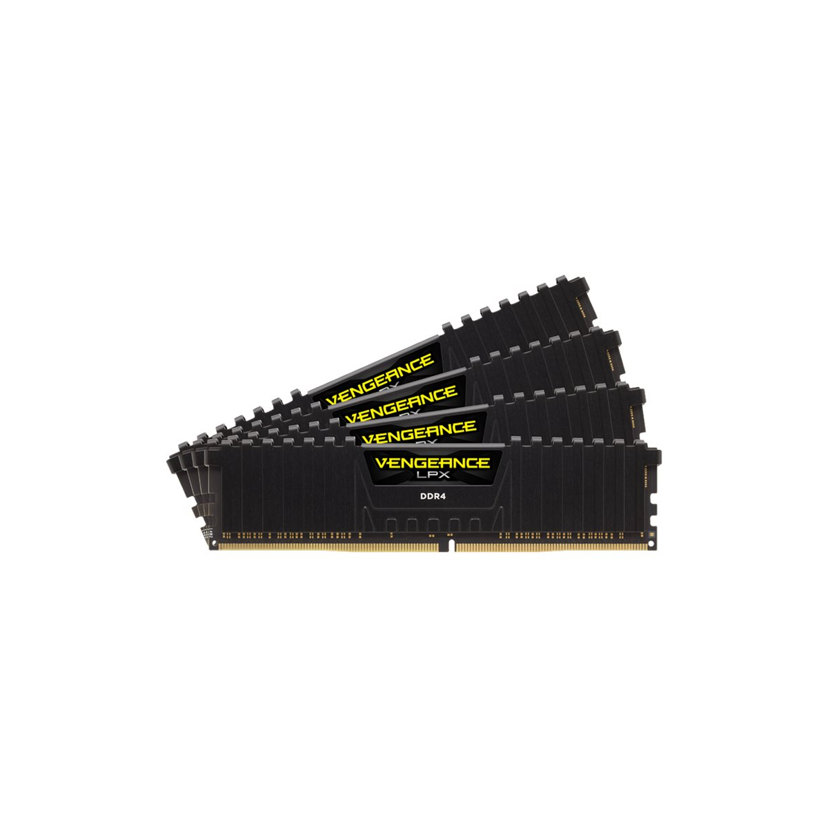 Corsair Vengeance LPX DDR4 3200MHz C16 64GB (4x16GB) Arbeitsspeicher schwarz