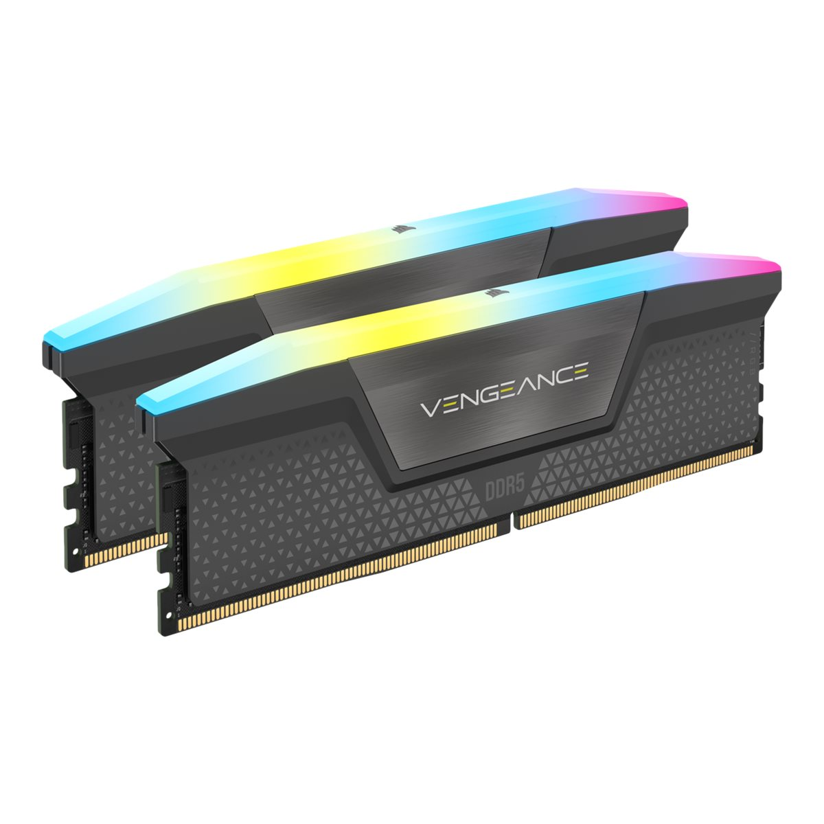Corsair Vengeance RGB DDR5 32GB (2x16GB) 5600MHz Arbeitsspeicher grau