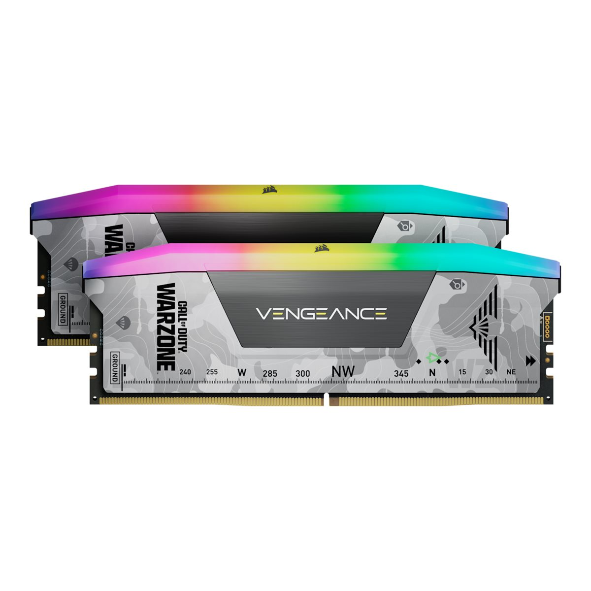 Corsair Vengeance RGB DDR5 32GB (2x16GB) 6000MHz Arbeitsspeicher weiß