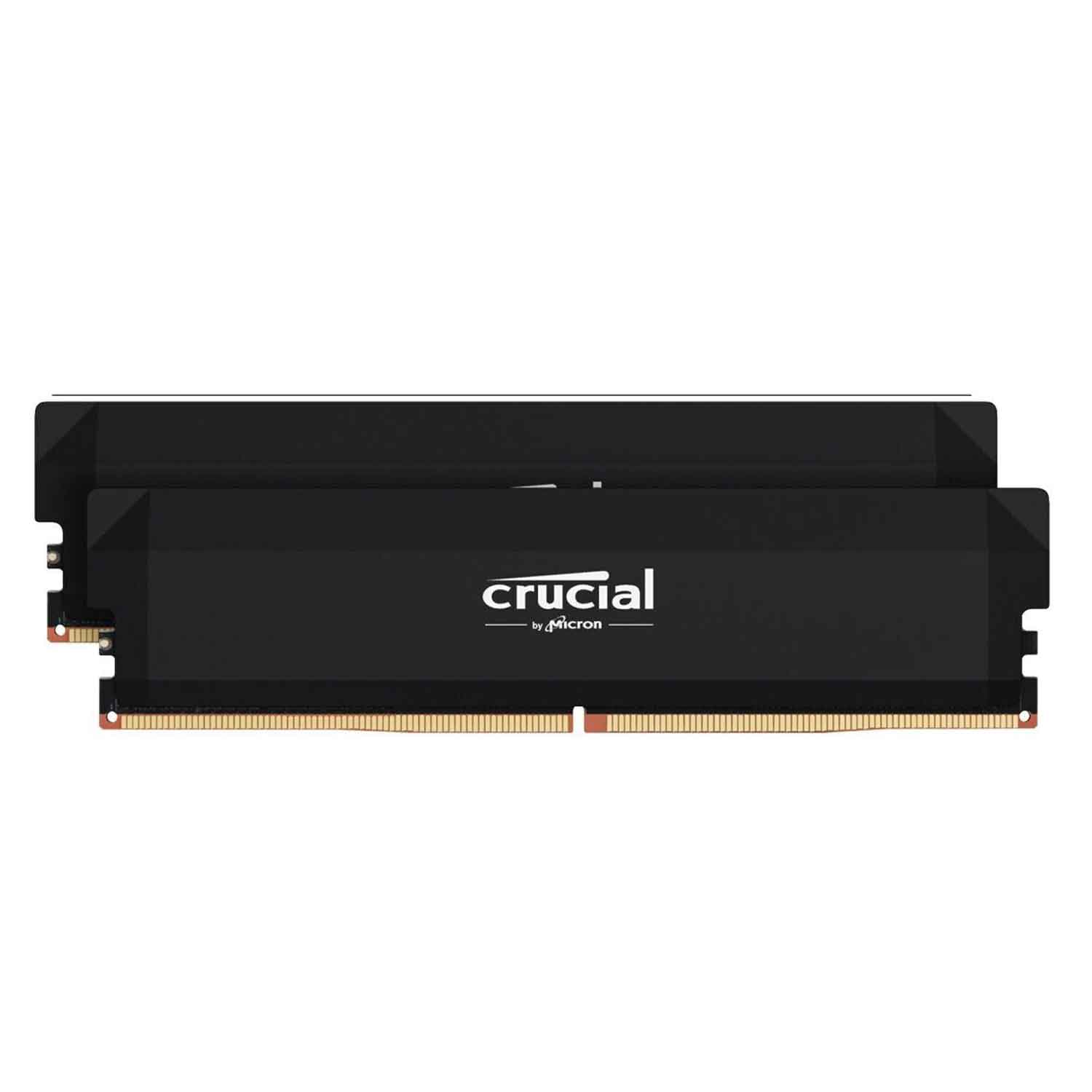 Crucial Pro DDR5 RAM 32GB Kit (2x16GB) 6400MHz CL38 Arbeitsspeicher schwarz