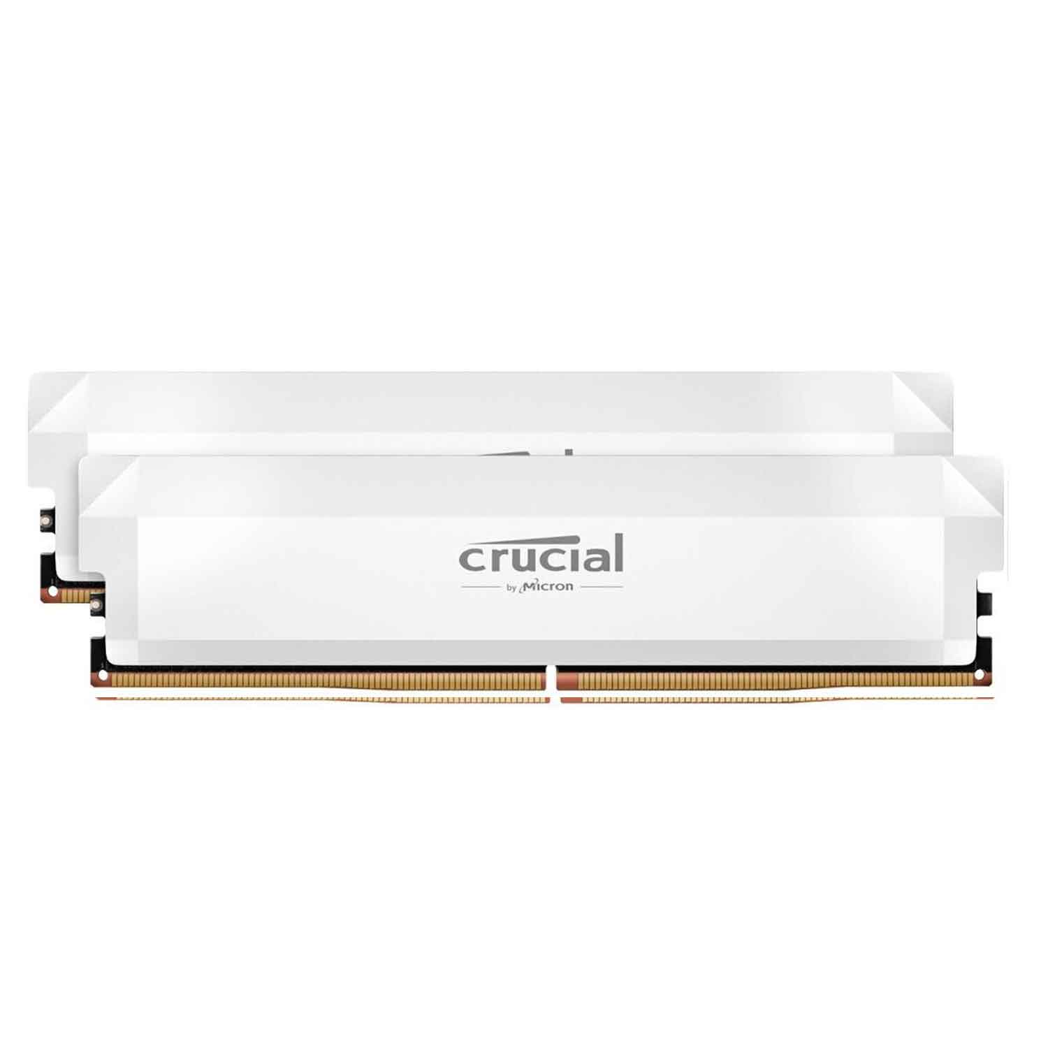 Crucial Pro DDR5 RAM 32GB Kit (2x16GB) 6400MHz CL38 Arbeitsspeicher weiß