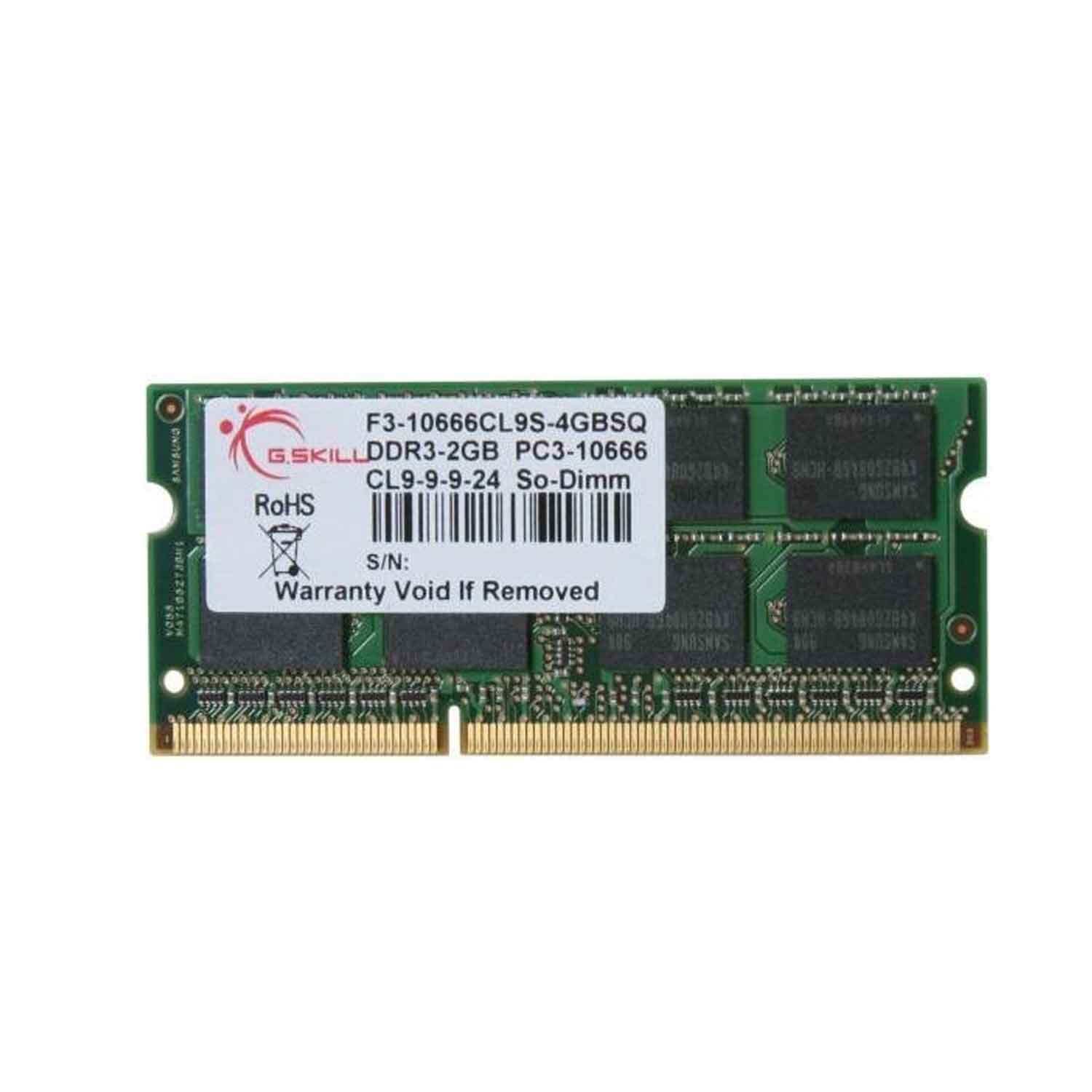 G.Skill 4GB DDR3-1333 CL9 Laptop-Speicher