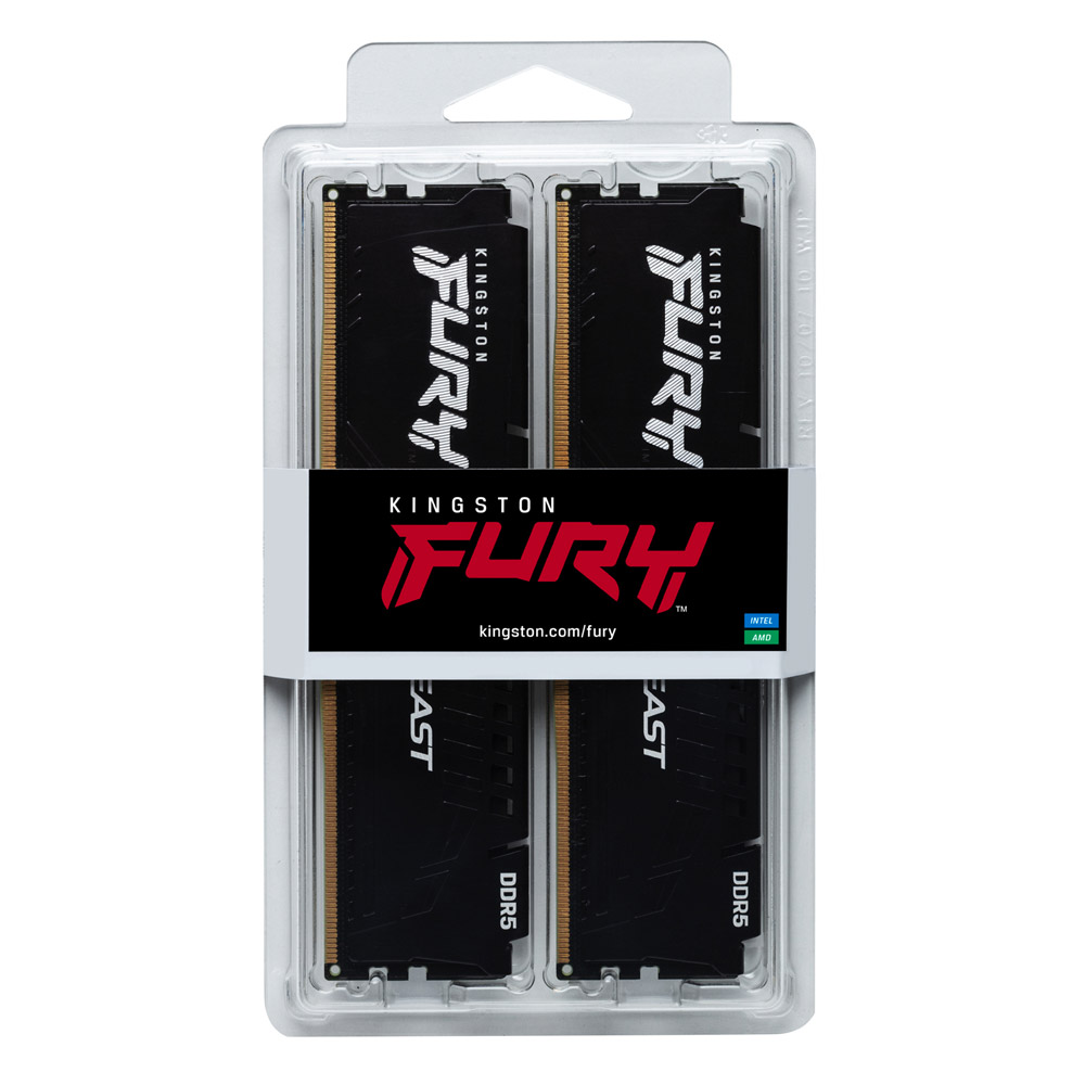 Kingston FURY Beast 64GB Kit DDR5-6000 CL36 Arbeitsspeicher