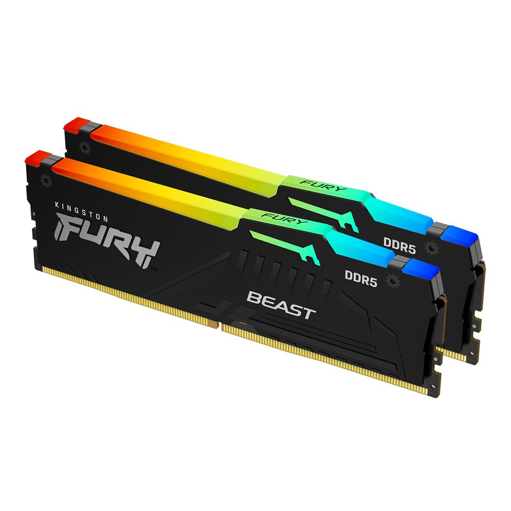 Kingston FURY Beast RGB 32GB Kit DDR5-5600 CL40 Arbeitsspeicher