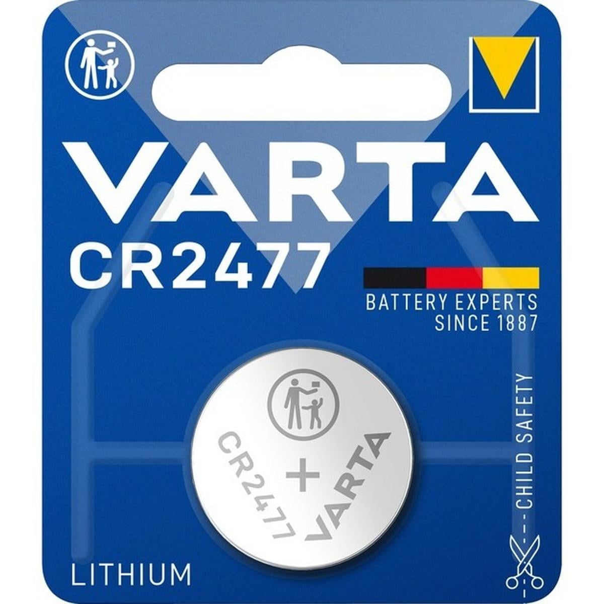 Varta CR2477 Lithium Knopfzelle 3V