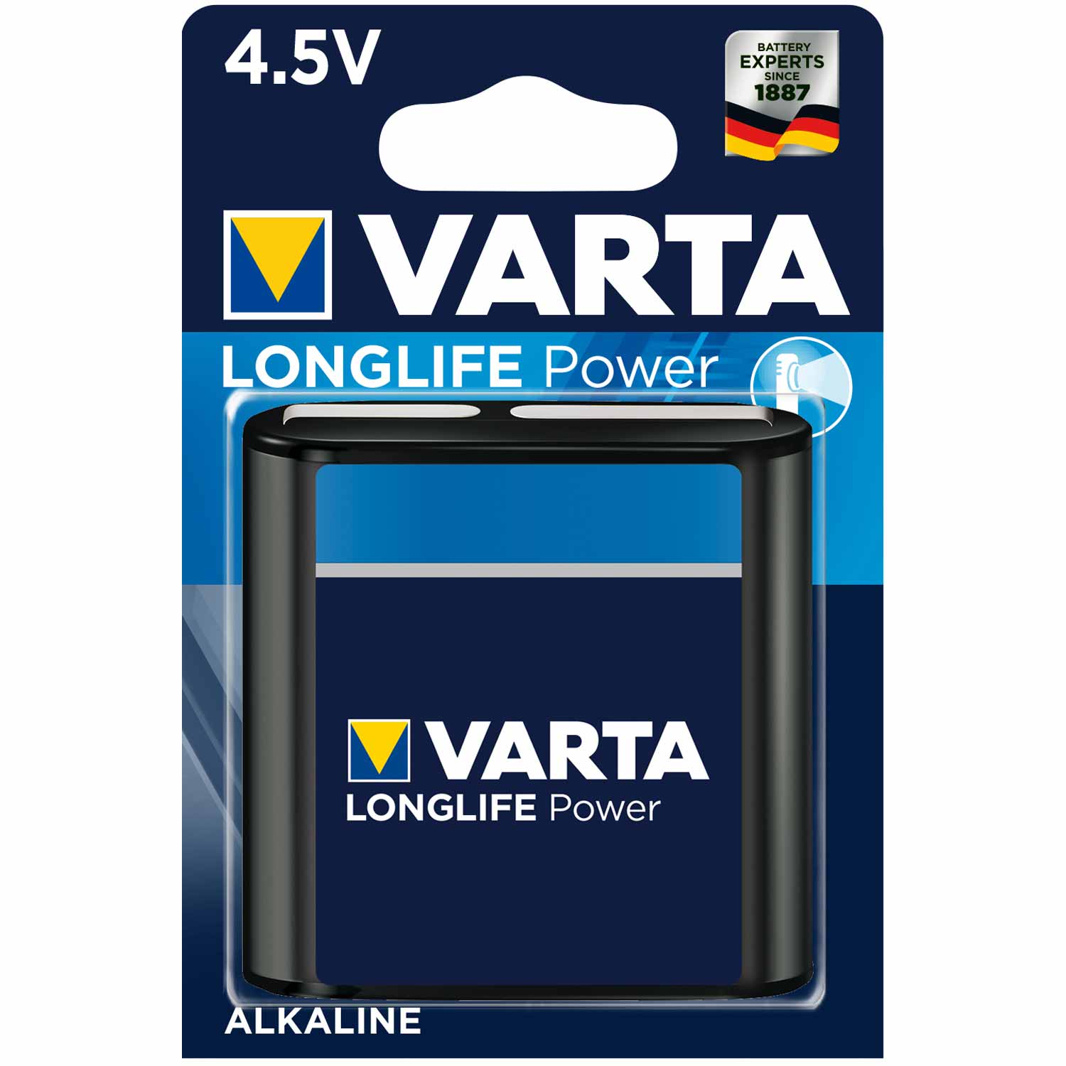 Varta Longlife Power 4,5V Flachbatterie