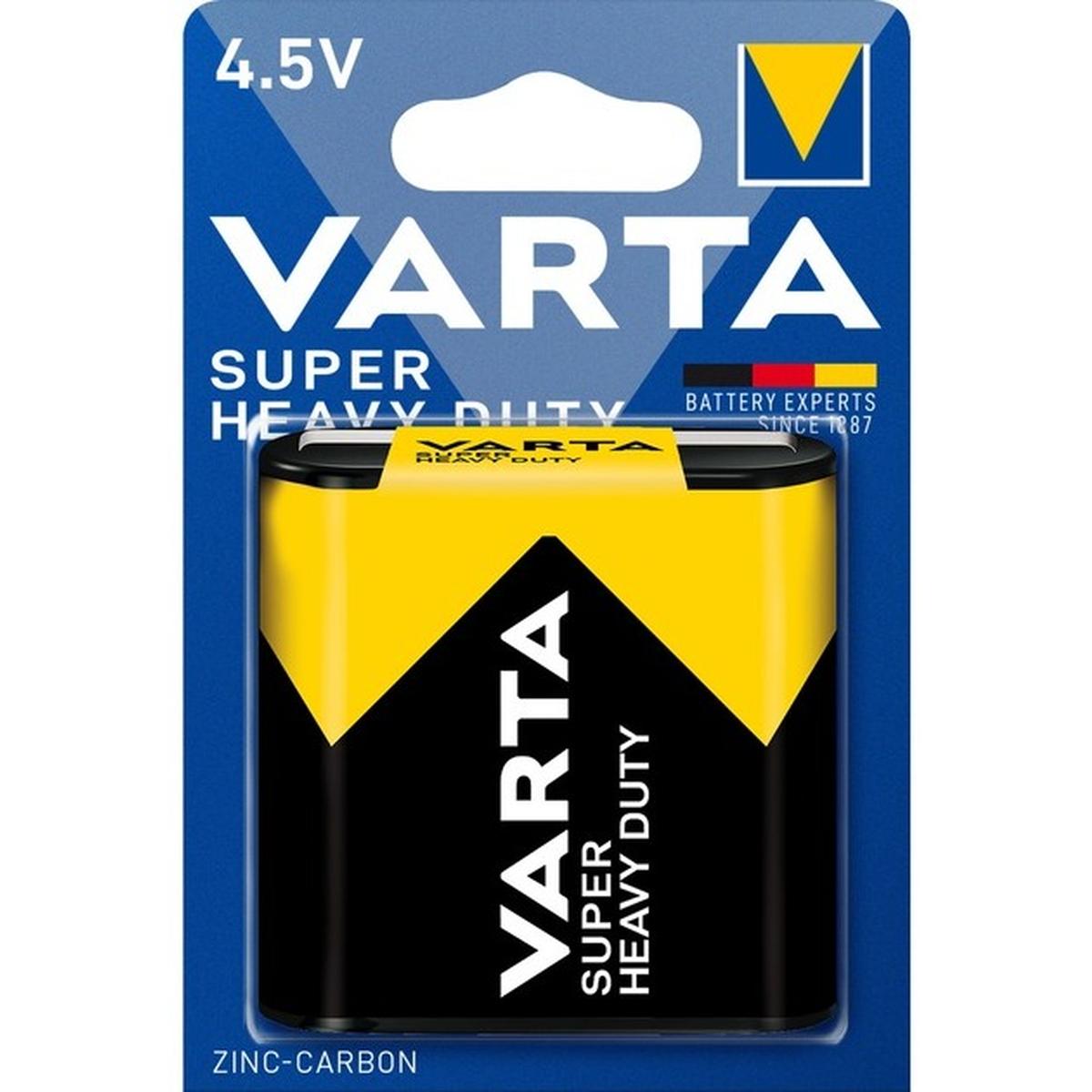 Varta Superlife 4,5V Zink-Kohle Batterie